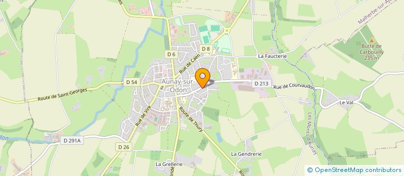 localisation de l'entreprise MONSIEUR JOHNNY FROUDIERE à LES MONTS D'AUNAY