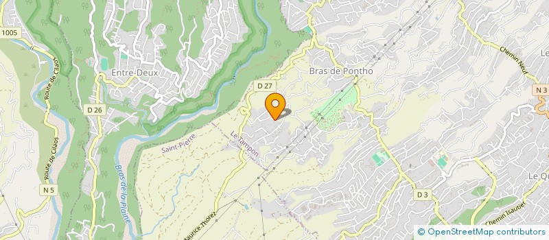 localisation de l'entreprise MONSIEUR JOHNNY GENCE  LE TAMPON