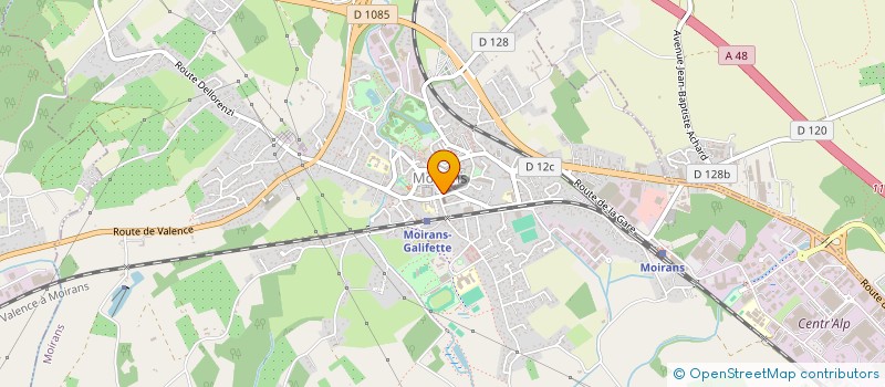 localisation de l'entreprise MONSIEUR JOHNNY GIUDICELLI  MOIRANS