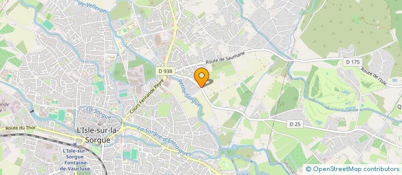 localisation de l'entreprise MONSIEUR JOHNNY GIZARD à L'ISLE-SUR-LA-SORGUE