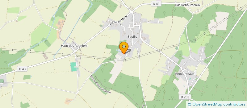 localisation de l'entreprise MONSIEUR JOHNNY GOMINBAULT  VERGIGNY