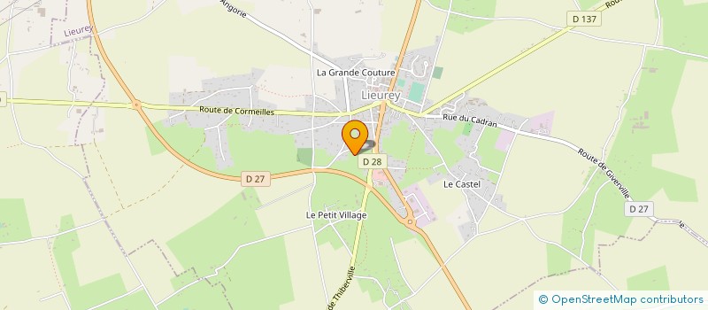 localisation de l'entreprise MONSIEUR JOHNNY GOUDE  LIEUREY