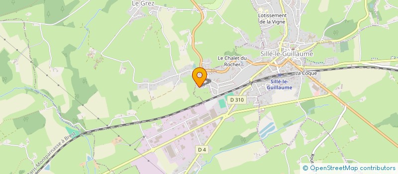 localisation de l'entreprise MONSIEUR JOHNNY GROBSHEISER  SILLE-LE-GUILLAUME