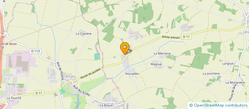 localisation de l'entreprise MONSIEUR JOHNNY GUERIN  LA COURONNE