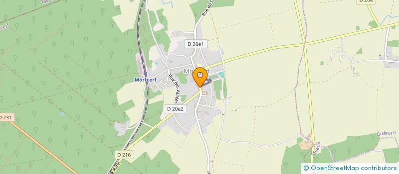 localisation de l'entreprise MONSIEUR JOHNNY HELENA  MORTCERF