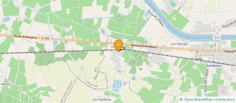 localisation de l'entreprise MONSIEUR JOHNNY HELFRICK  GARDONNE