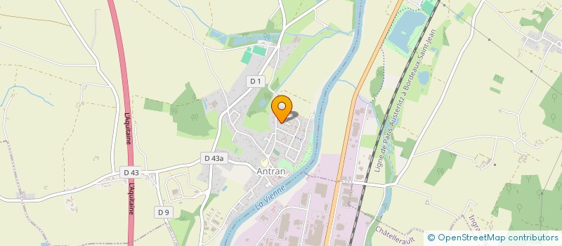 localisation de l'entreprise MONSIEUR JOHNNY HENRIQUE  ANTRAN