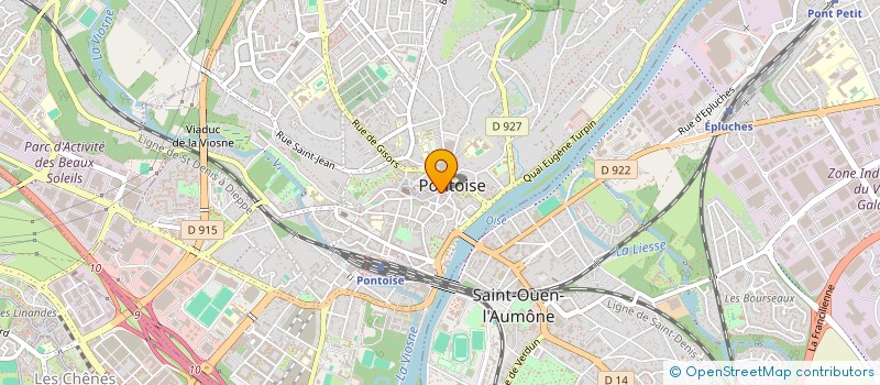 localisation de l'entreprise MONSIEUR JOHNNY HEUGEBAERT à PONTOISE