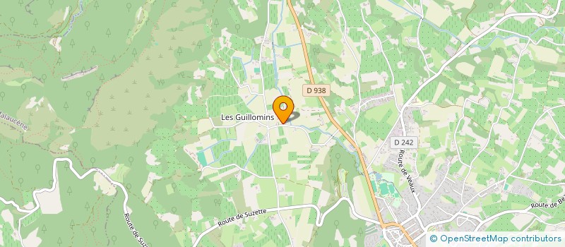 localisation de l'entreprise MONSIEUR JOHNNY HINDERCHIED  MALAUCENE