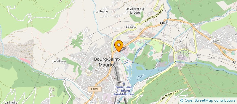 localisation de l'entreprise MONSIEUR JOHNNY HOHL à BOURG-SAINT-MAURICE