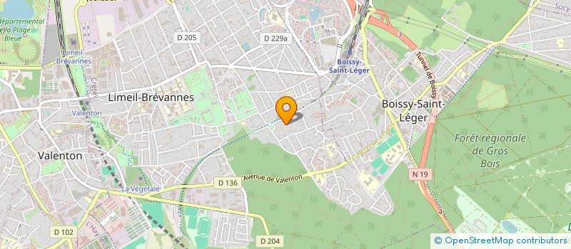 localisation de l'entreprise MONSIEUR JOHNNY JOHNNY ALBERTO TORRES MOTTA  LIMEIL-BREVANNES