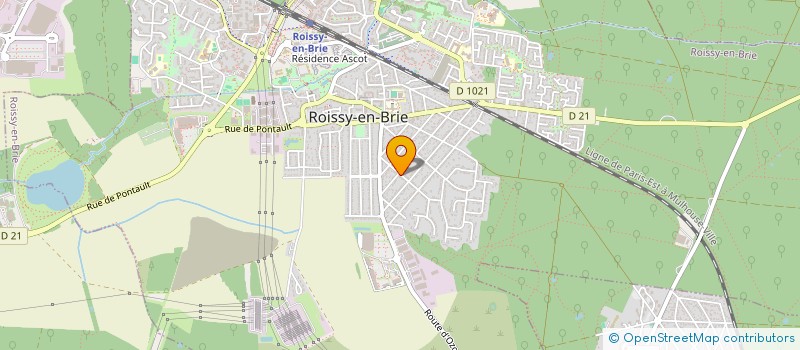 localisation de l'entreprise MONSIEUR JOHNNY KLAT  ROISSY-EN-BRIE