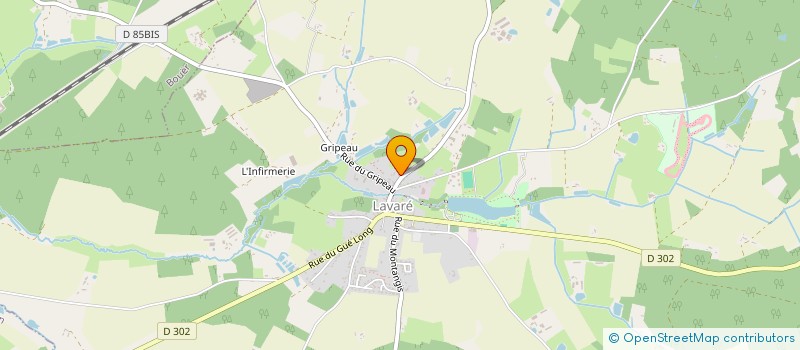 localisation de l'entreprise MONSIEUR JOHNNY LAGOUTE  LAVARE