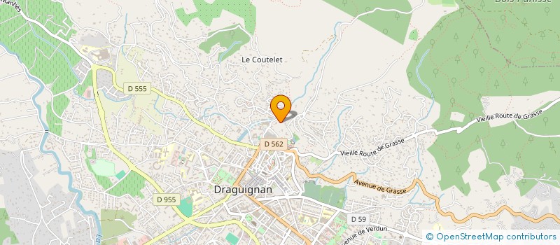 localisation de l'entreprise MONSIEUR JOHNNY LAPLACE  DRAGUIGNAN