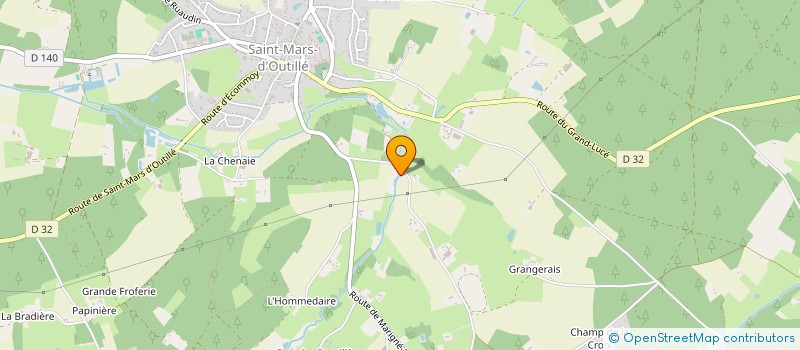 localisation de l'entreprise MONSIEUR JOHNNY LEBLED-PENHA  ECOMMOY