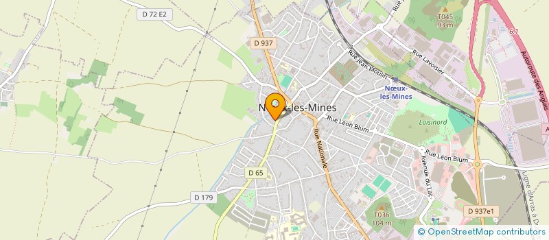 localisation de l'entreprise MONSIEUR JOHNNY LEVECQUE  NUX-LES-MINES