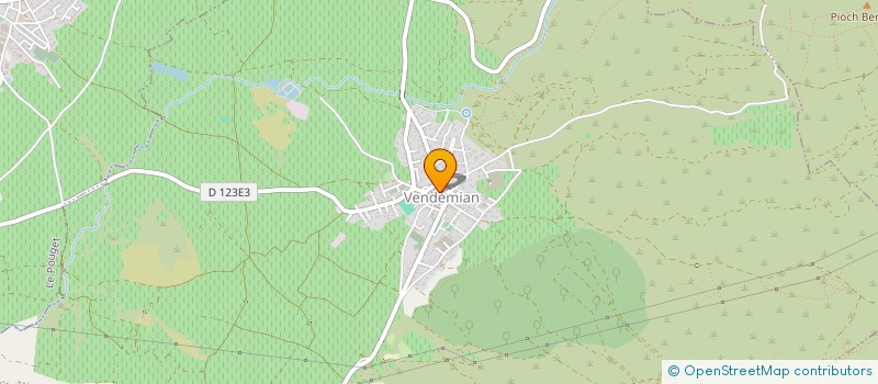 localisation de l'entreprise MONSIEUR JOHNNY LEVIS  VENDEMIAN