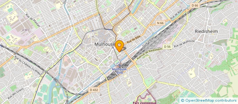 localisation de l'entreprise MONSIEUR JOHNNY MAIA  MULHOUSE