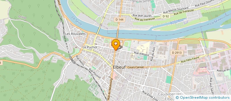 localisation de l'entreprise MONSIEUR JOHNNY MARQUES à ELBEUF