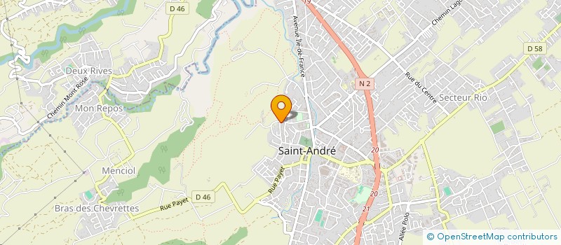 localisation de l'entreprise MONSIEUR JOHNNY MERCHER à SAINT-ANDRE