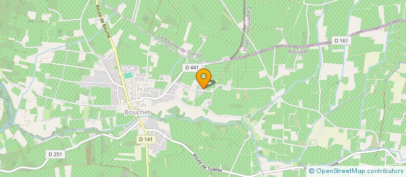 localisation de l'entreprise MONSIEUR JOHNNY MOURANY  BOUCHET