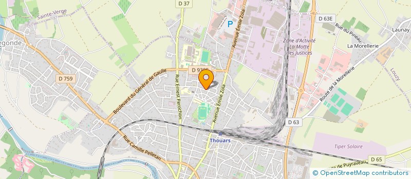 localisation de l'entreprise MONSIEUR JOHNNY MUSSIDAN  THOUARS