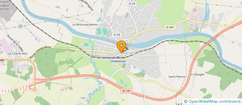 localisation de l'entreprise MONSIEUR JOHNNY NAPOLI  CHABANAIS