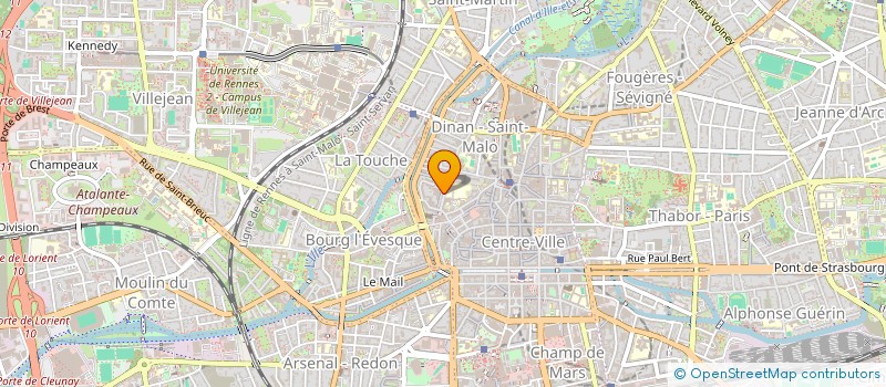 localisation de l'entreprise MONSIEUR JOHNNY NOPPE  RENNES