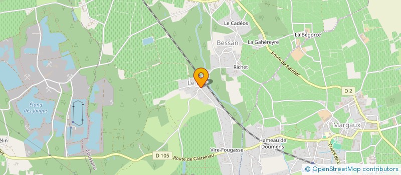 localisation de l'entreprise MONSIEUR JOHNNY NUNES  SOUSSANS