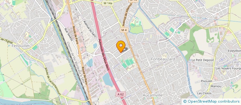 localisation de l'entreprise MONSIEUR JOHNNY ODAME  TOULOUSE