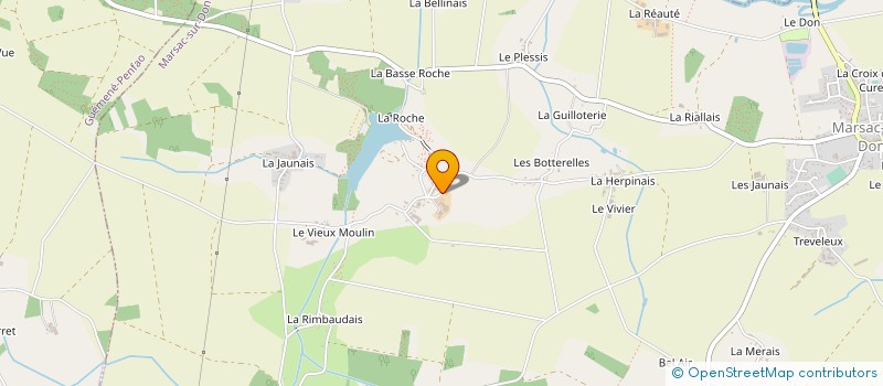 localisation de l'entreprise MONSIEUR JOHNNY PARISY à NOZAY