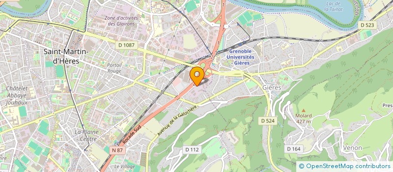 localisation de l'entreprise MONSIEUR JOHNNY PAYEN  SAINT-MARTIN-D'HERES