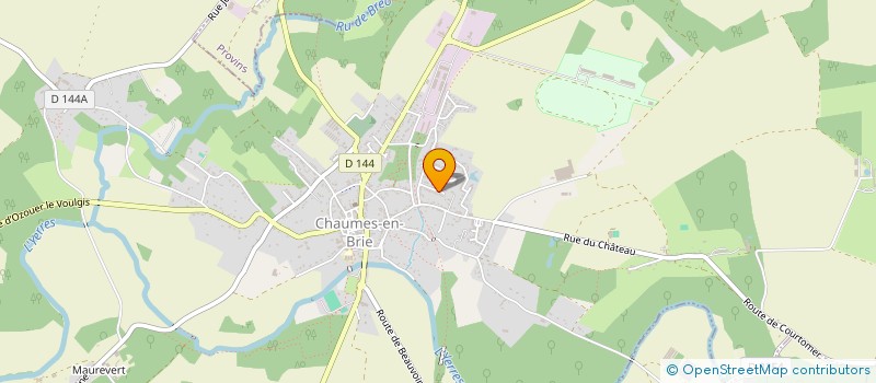 localisation de l'entreprise MONSIEUR JOHNNY PEREIRA  CHAUMES-EN-BRIE