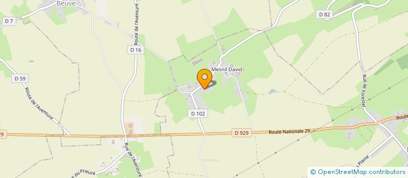 localisation de l'entreprise MONSIEUR JOHNNY PETIT  ILLOIS