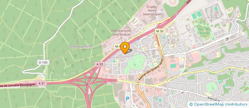 localisation de l'entreprise MONSIEUR JOHNNY PIROELLE  VILLERS-LES-NANCY