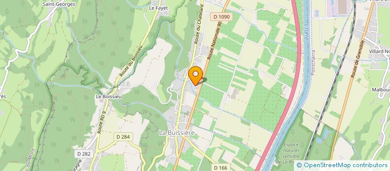 localisation de l'entreprise MONSIEUR JOHNNY RAJON  CHAPAREILLAN