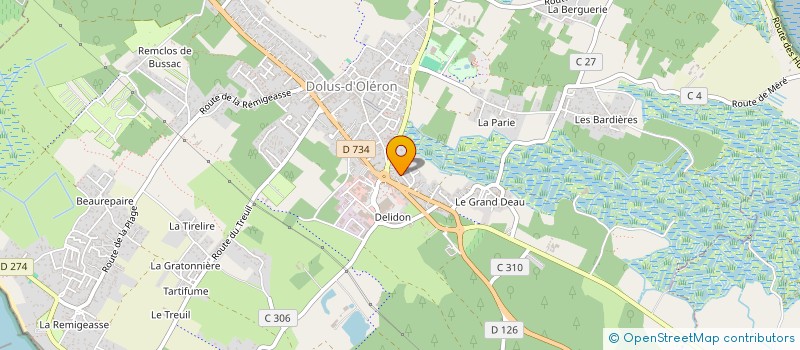 localisation de l'entreprise MONSIEUR JOHNNY REDON  DOLUS-D'OLERON