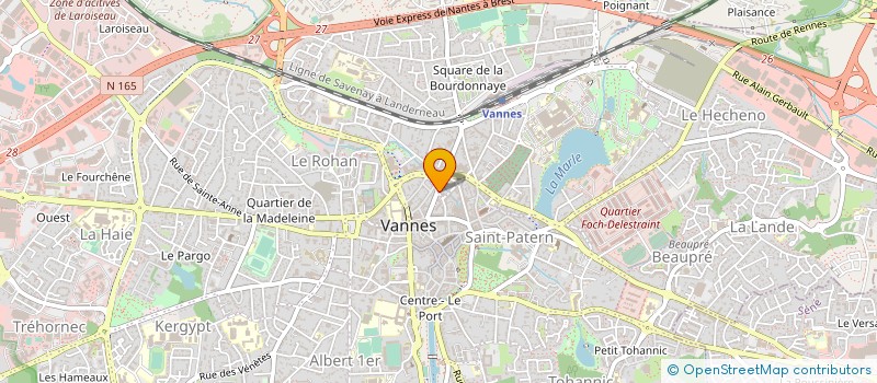 localisation de l'entreprise MONSIEUR JOHNNY REINHARD à VANNES