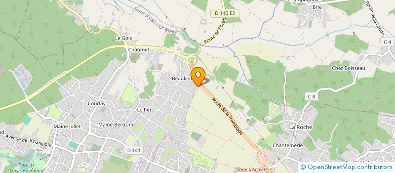 localisation de l'entreprise MONSIEUR JOHNNY RITZ  VAUX-SUR-MER