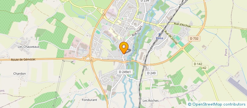 localisation de l'entreprise MONSIEUR JOHNNY ROMANENS  PONS