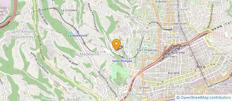 localisation de l'entreprise MONSIEUR JOHNNY SABTY à NICE