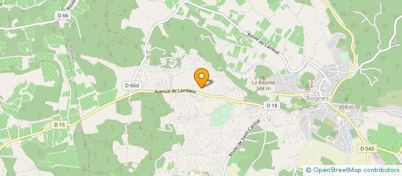 localisation de l'entreprise MONSIEUR JOHNNY SAGEOT  CADENET