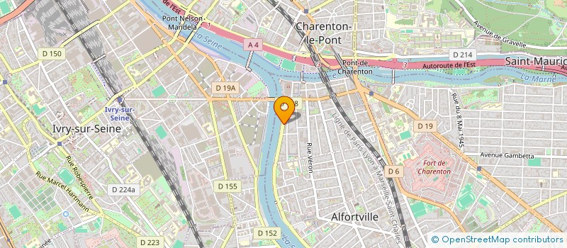 localisation de l'entreprise MONSIEUR JOHNNY SALAME AL-BARCHE  ALFORTVILLE