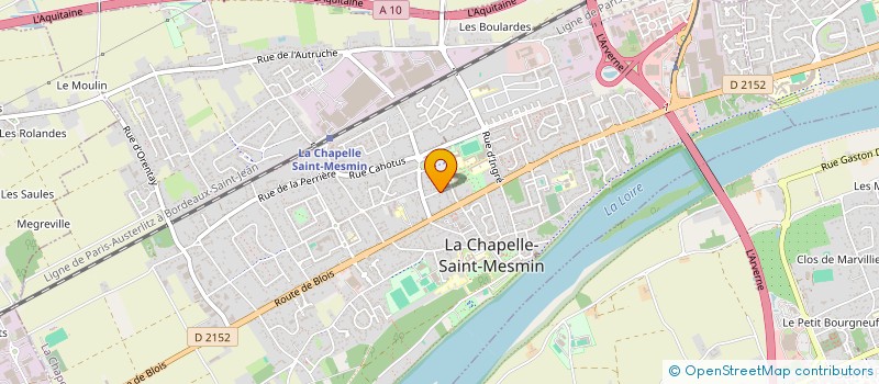 localisation de l'entreprise MONSIEUR JOHNNY SALMON  LA CHAPELLE-SAINT-MESMIN