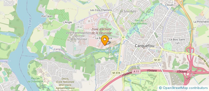 localisation de l'entreprise MONSIEUR JOHNNY THOMAS à VERTOU