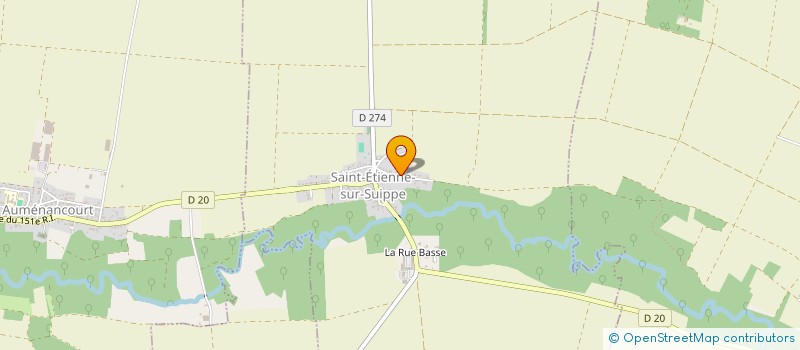 localisation de l'entreprise MONSIEUR JOHNNY TISSIERE  SAINT-ETIENNE-SUR-SUIPPE