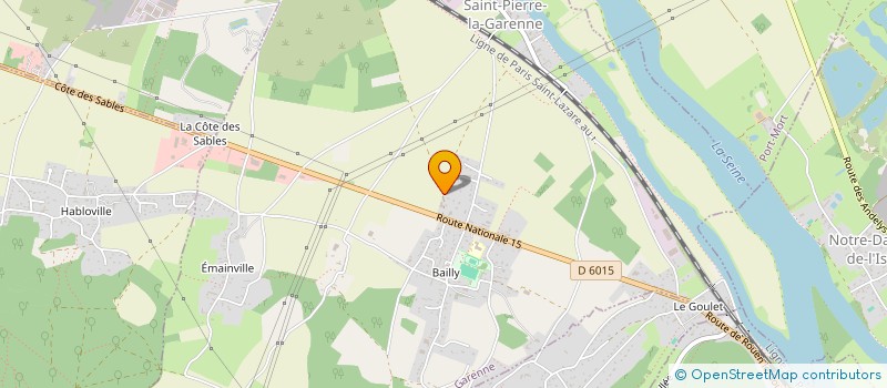 localisation de l'entreprise MONSIEUR JOHNNY TROST  SAINT-PIERRE-LA-GARENNE