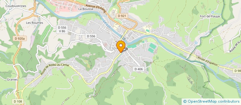 localisation de l'entreprise MONSIEUR JOHNNY VASSERAT à ESPALION