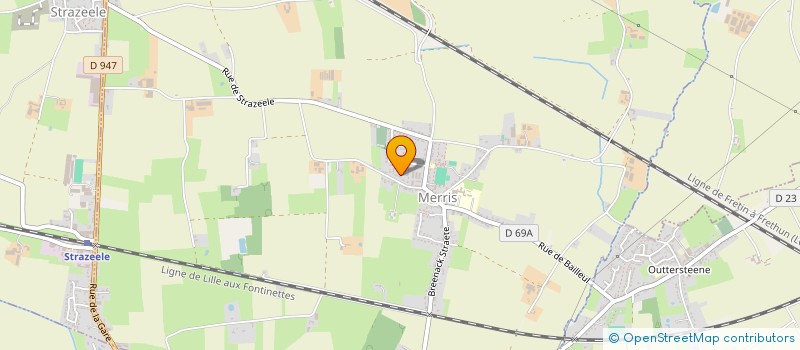 localisation de l'entreprise MONSIEUR JOHNNY VASSEUR  FRESNES