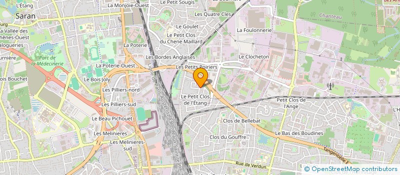 localisation de l'entreprise MONSIEUR JOHNNY VAUTIER à SARAN